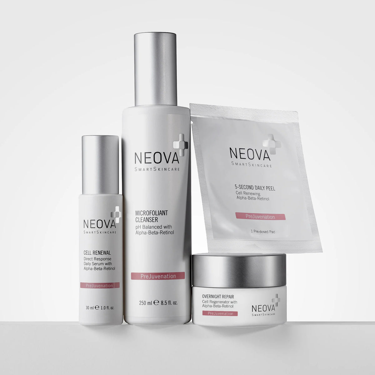 NEOVA Clarifying & Balance System acne skincare regimen at Golden Pearl Aesthetics & Wellness in St. Augustine, FL