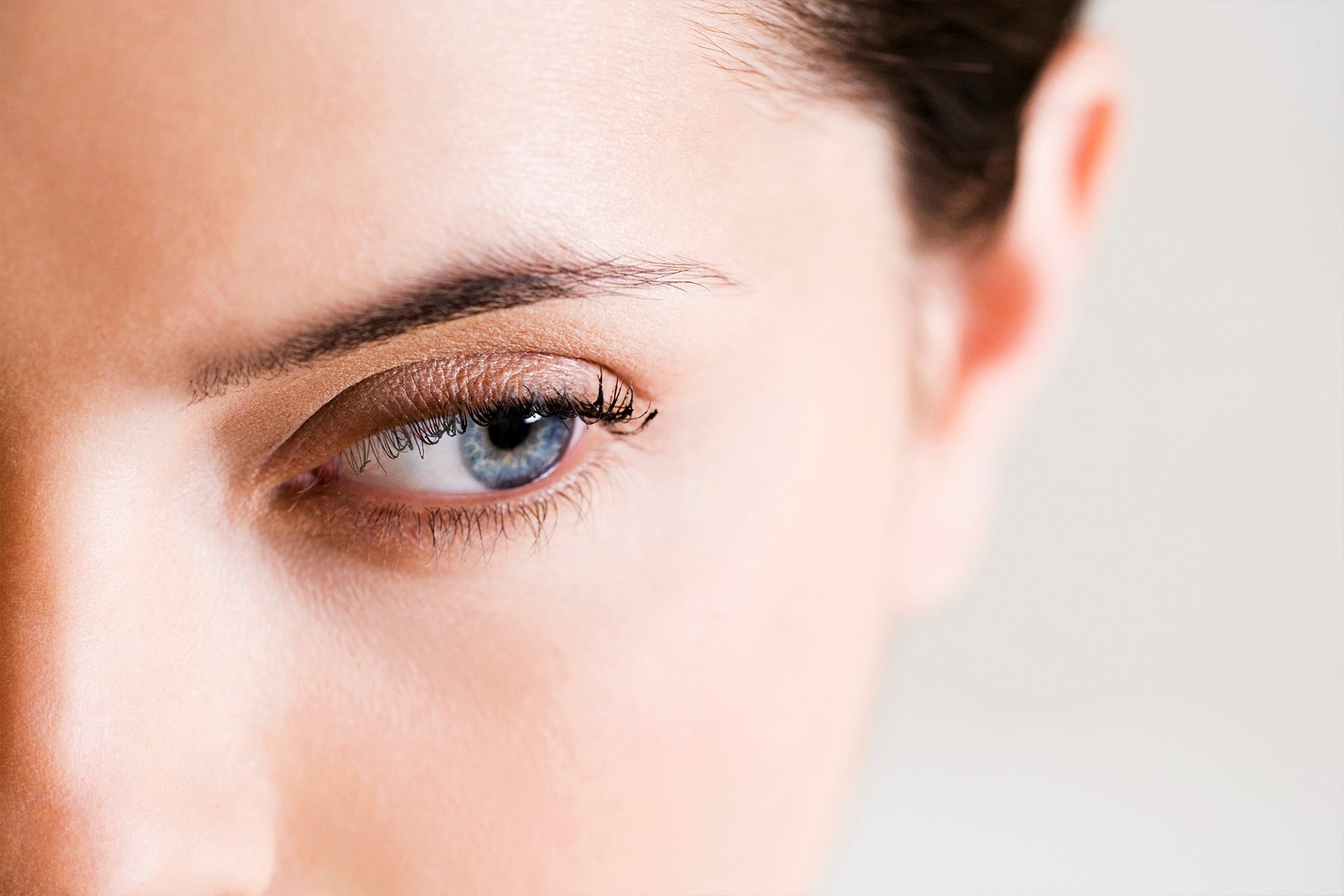 Close-up of natural under eye area representing aesthetic eye rejuvenation
