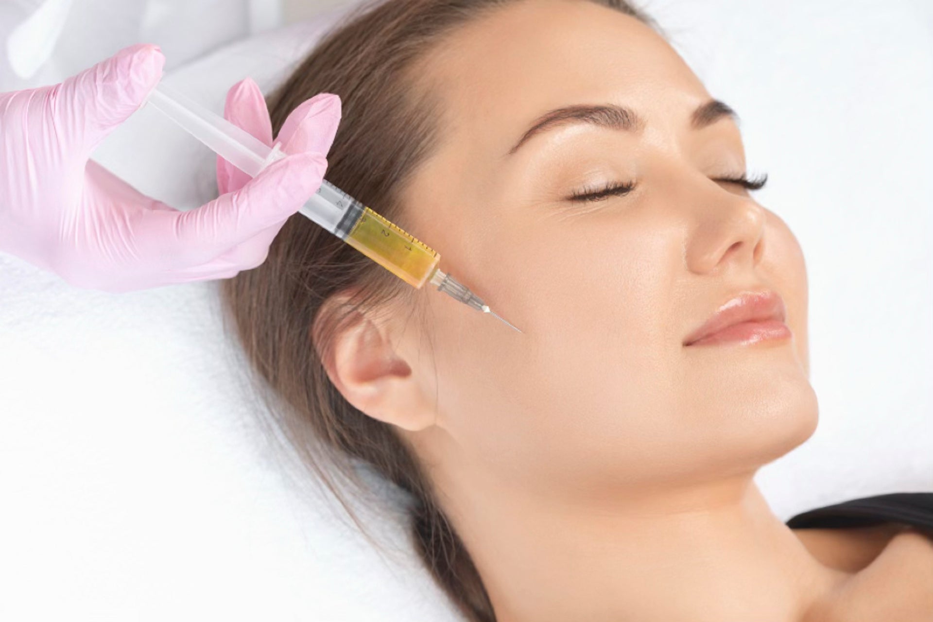 PRP skin rejuvenation treatment being performed on the face using platelet-rich plasma to stimulate collagen, improve skin texture, and enhance natural radiance.