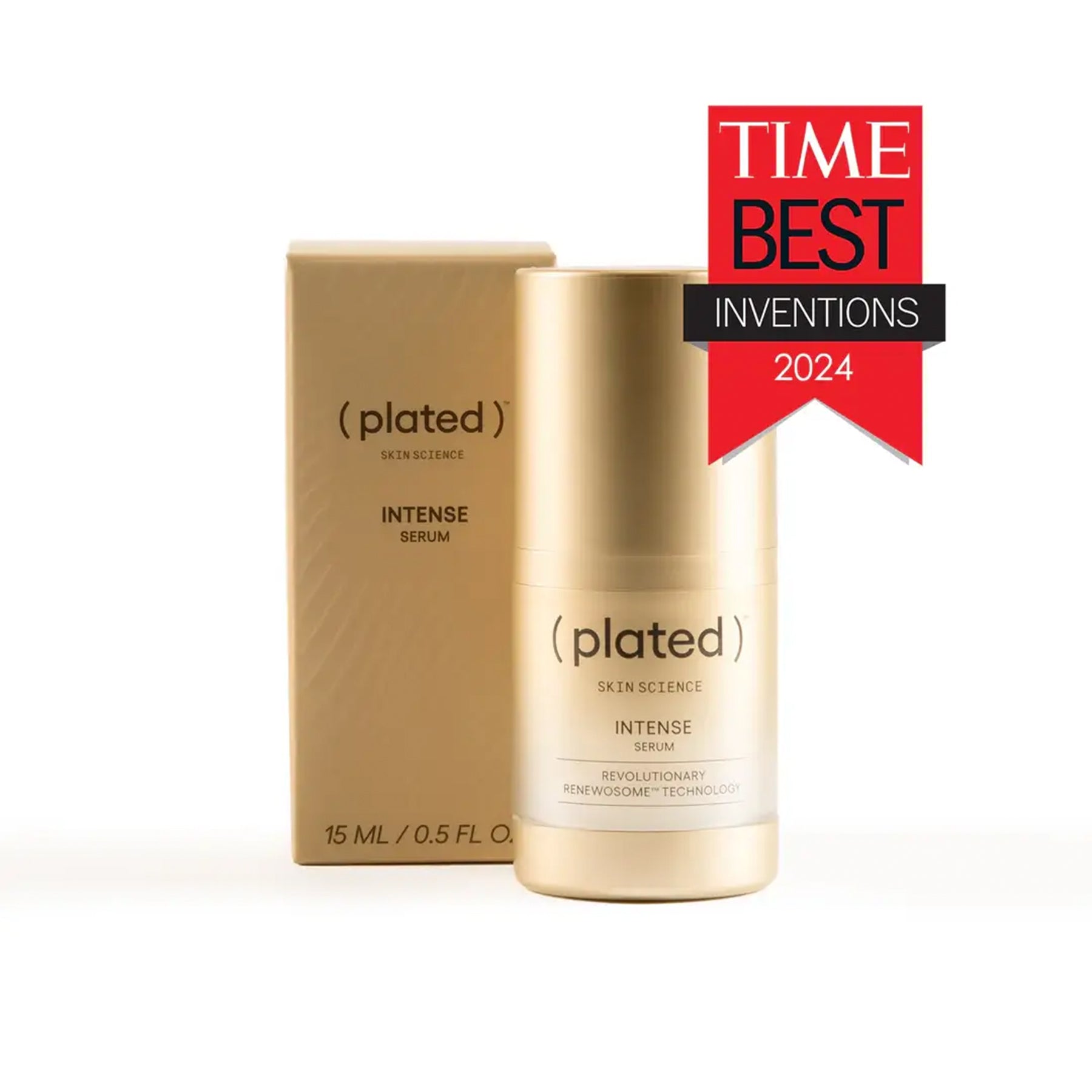 Plated Intense Serum formulated to support skin renewal and overall skin health